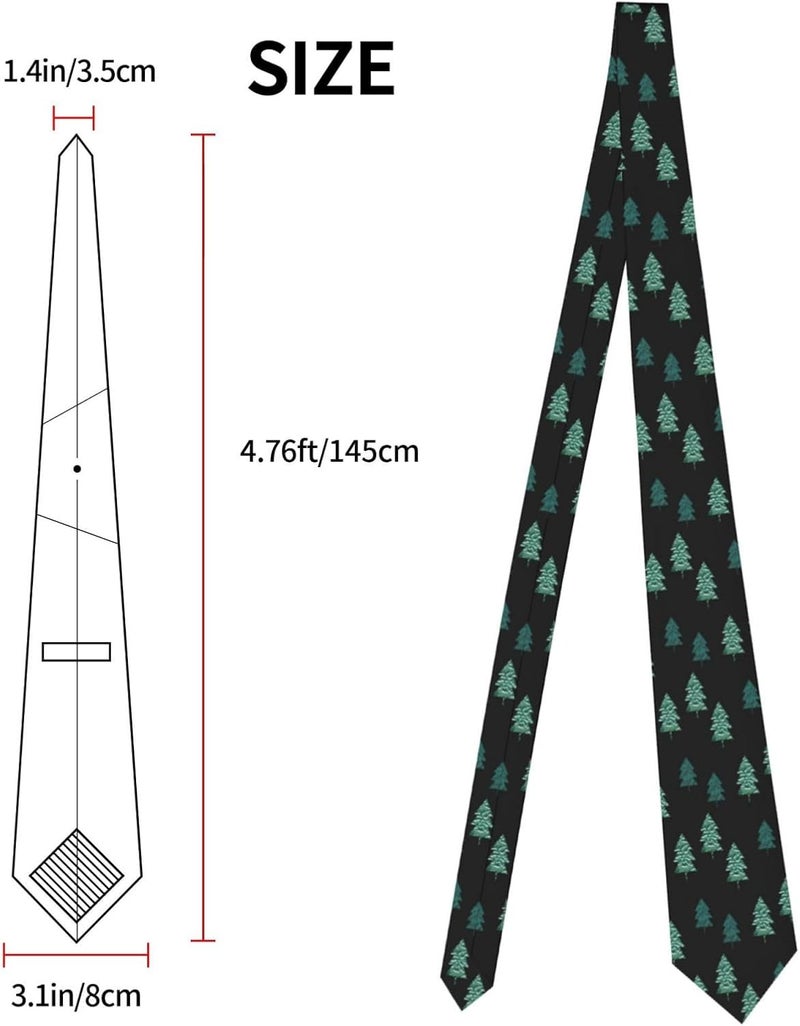 ARESD Men's Tie Funny Neckties Halloween Novelty Ties Formal Party Business Neckties - Image 5
